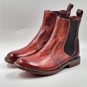 BED|STU Nandi Rustic Brown Leather Chelsea Boots Winter Outdoor Quality Classic